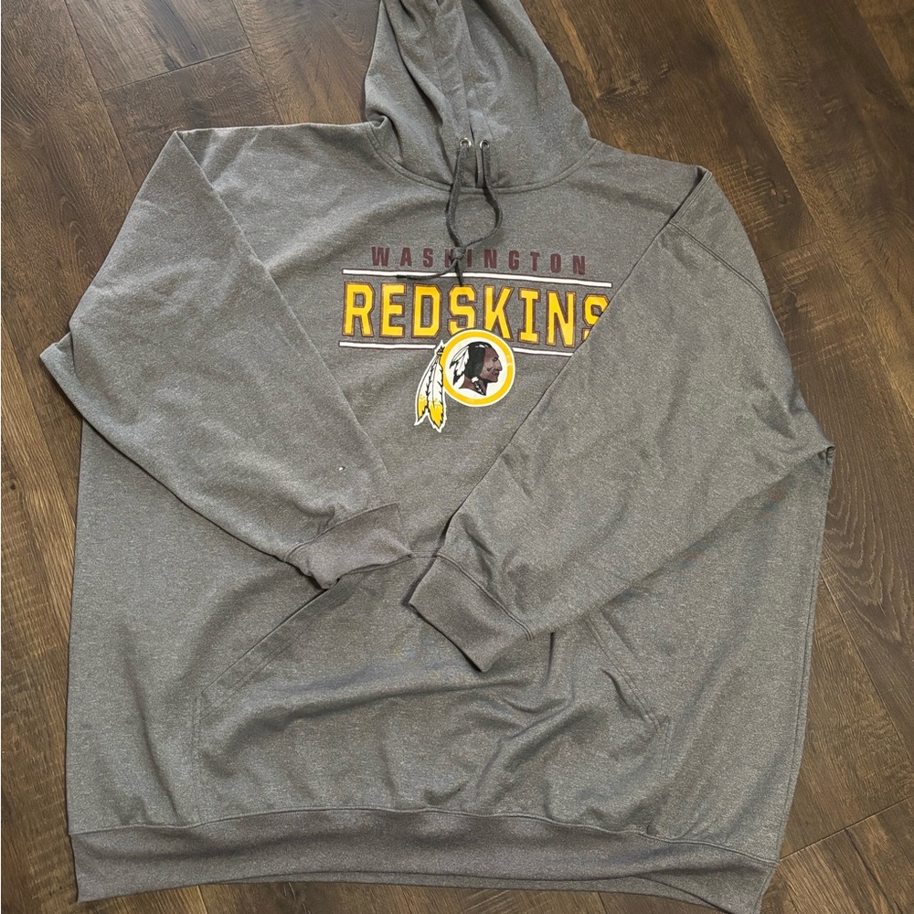 Washington Redskins Gray Hoodie